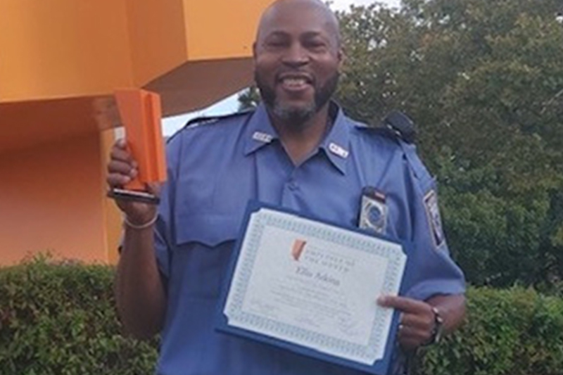 Employee of the Month: Public Safety Officer Ellis Atkins