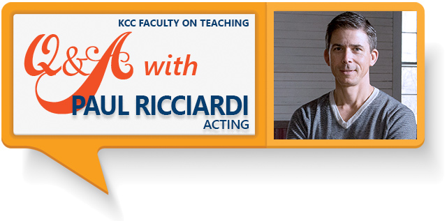 Q&A with Paul Ricciardi | ACTING