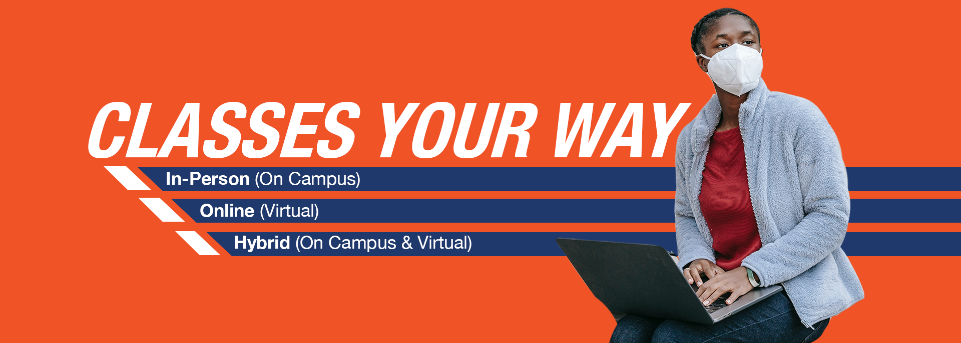 Check The Class Format: In-Person, Online and Hybrid