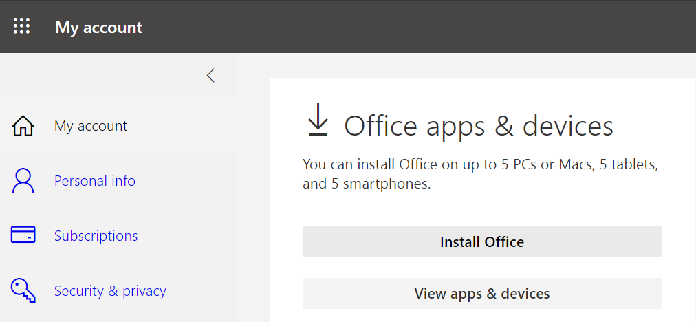 Office Apps and Devices