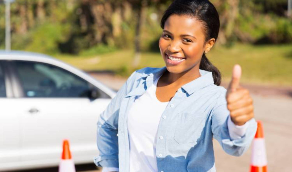 You can't learn to drive in parked car