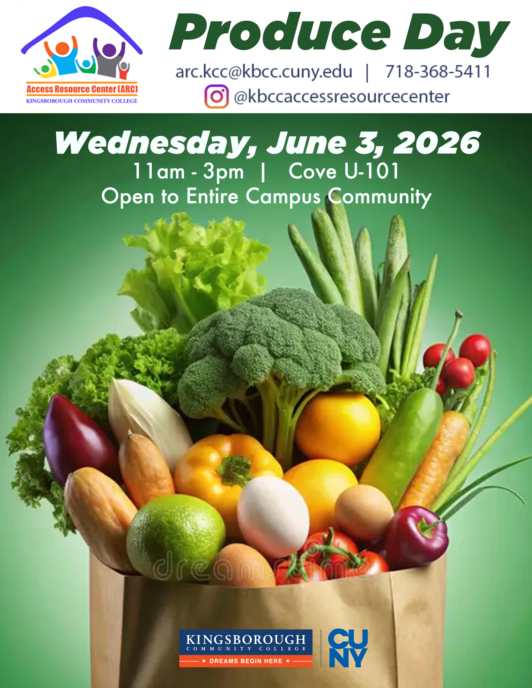 Produce Day flyer