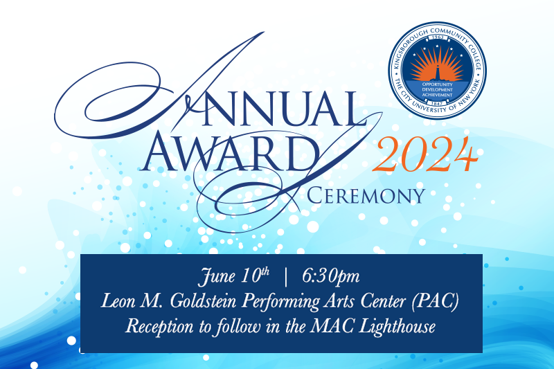 Kingsborough’s Annual Awards Ceremony