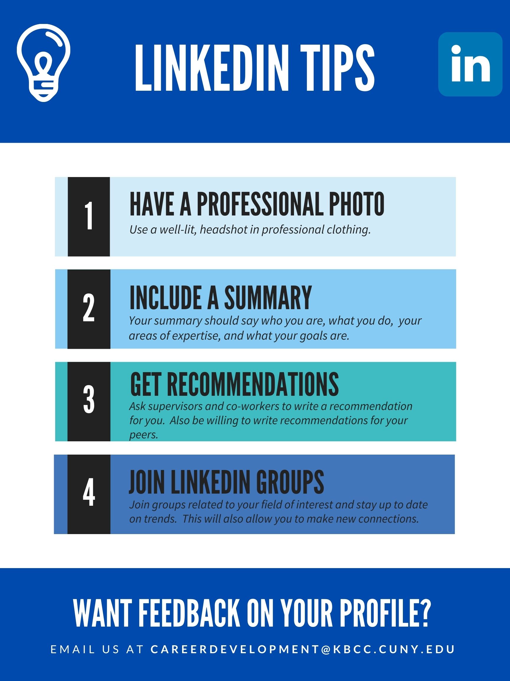 LinkedIn Tips