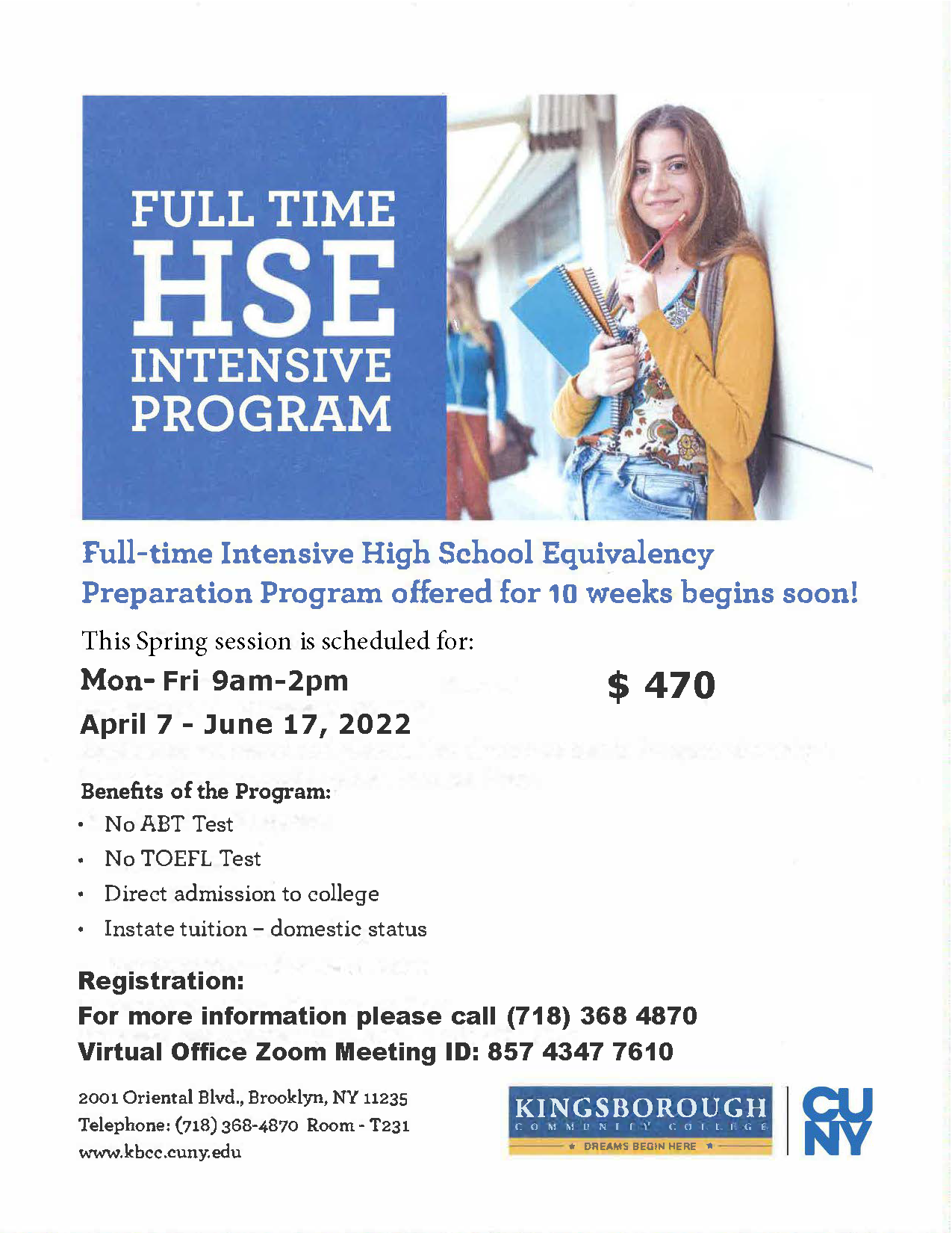 Full Time HSE Intensive Program
