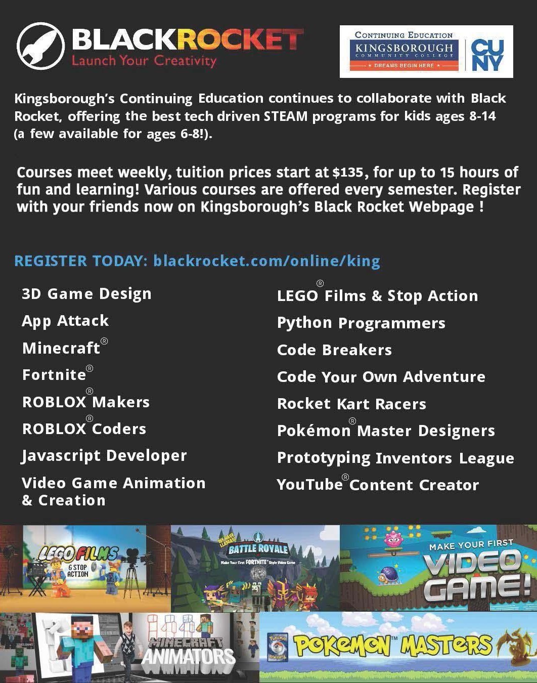 Black Rocket flyer