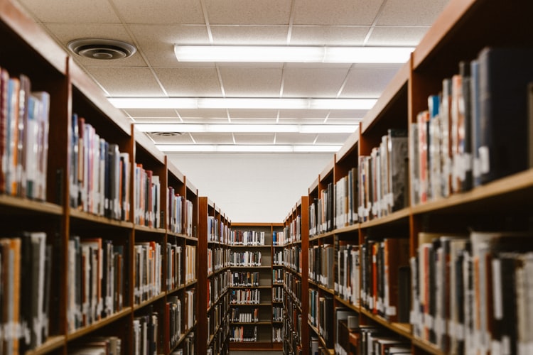 book shelves