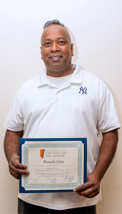 Employees of the Month Bisnath John