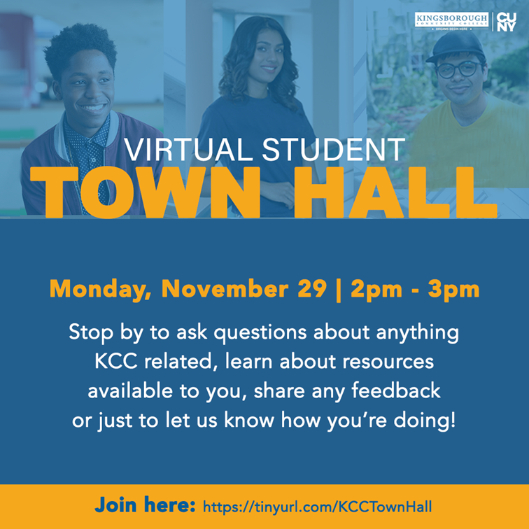 Virtual Student Town Hall Meeting
