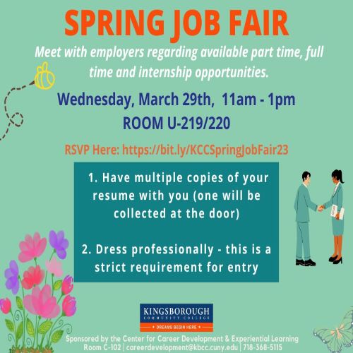 KCC Spring Job Fair