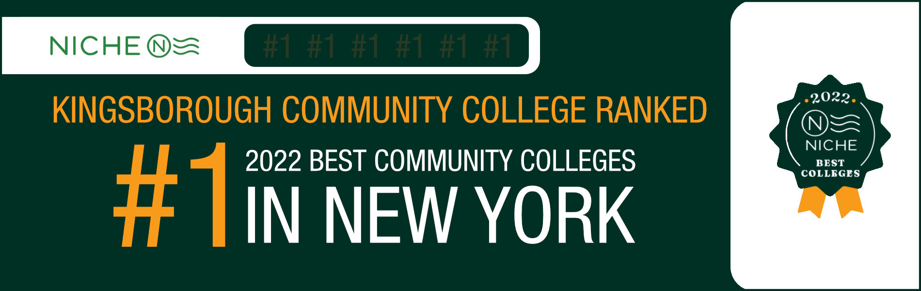 #1 in Best Community Colleges in New York