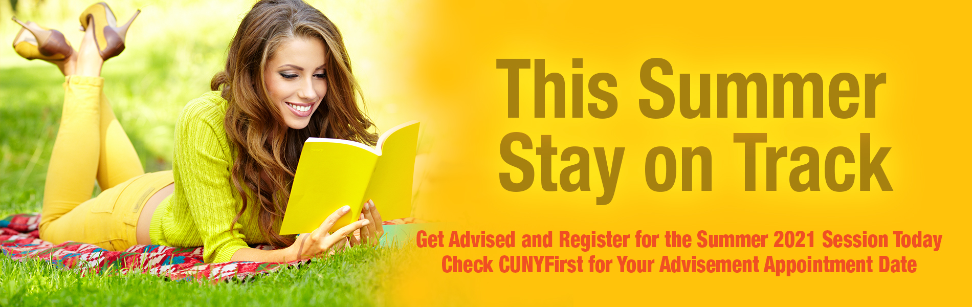 Registration for Summer, Fall and Winter Sessions