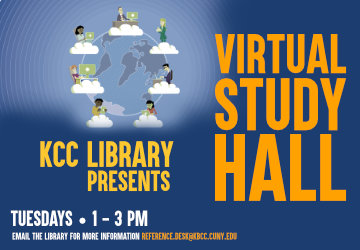 Visit KCC Library in Person or Online.