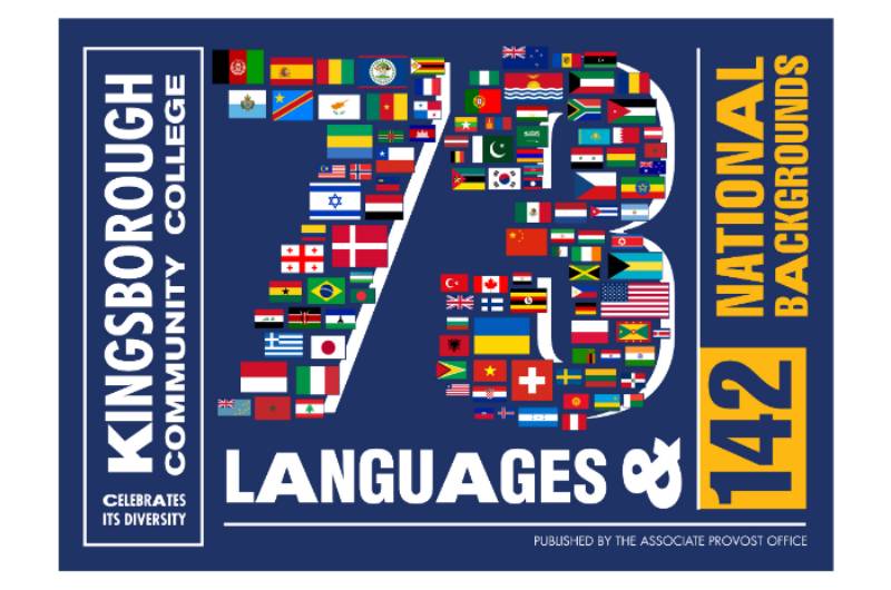 KCC Celebrates Diversity. 73 Languages & 142 National Backgrounds.