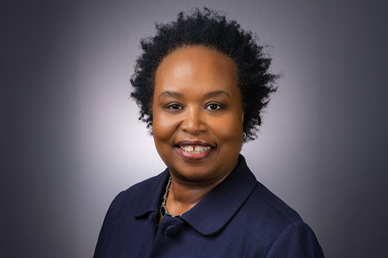 Senior Vice President&nbsp; for Finance and Administration Sheila Thimba